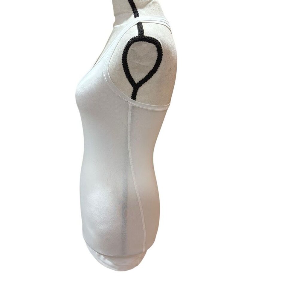 Lululemon Women’s Racerback Tank Top White Cool Fitted Top Size Women XS - Picture 4 of 4